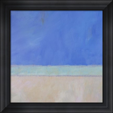 Framed Wintergreen Sea I Print