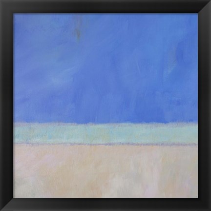 Framed Wintergreen Sea I Print