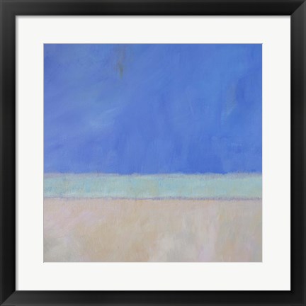 Framed Wintergreen Sea I Print