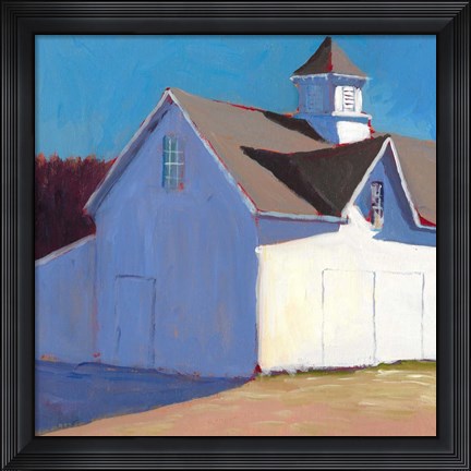 Framed Bucolic Structure III Print