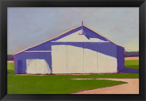 Framed Bucolic Structure VIII Print