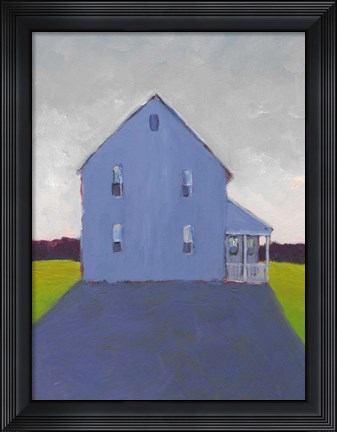 Framed Bucolic Structure IX Print