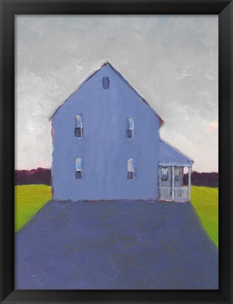 Framed Bucolic Structure IX Print