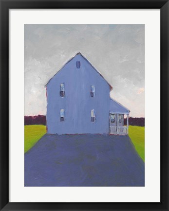 Framed Bucolic Structure IX Print