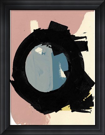 Framed Zen Abstract I Print