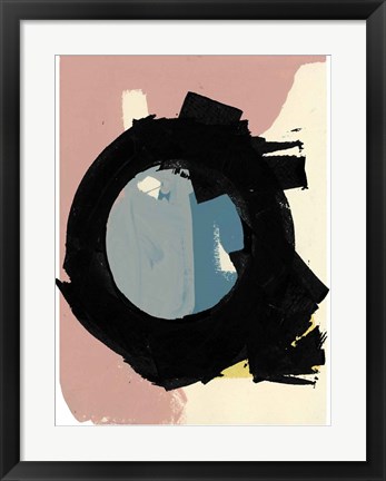 Framed Zen Abstract I Print