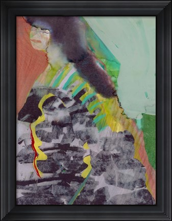 Framed Walking Woman II Print