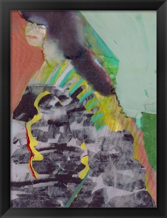 Framed Walking Woman II Print