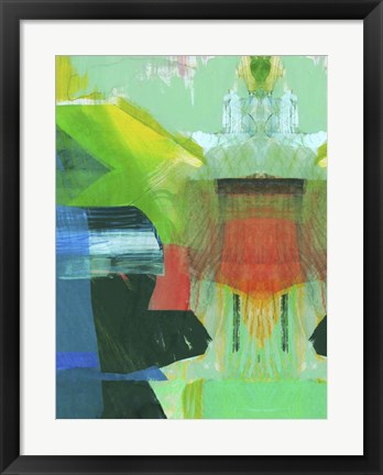 Framed Abstract Punch I Print