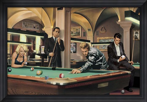 Framed Game of Fate Print