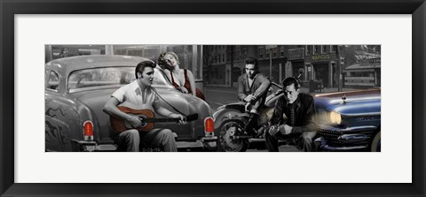Framed Legendary Crossroads Print