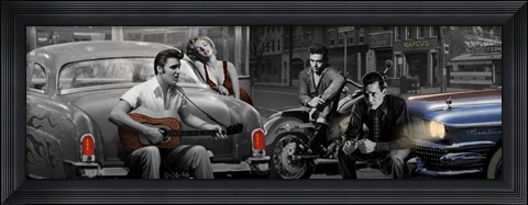 Framed Legendary Crossroads Print