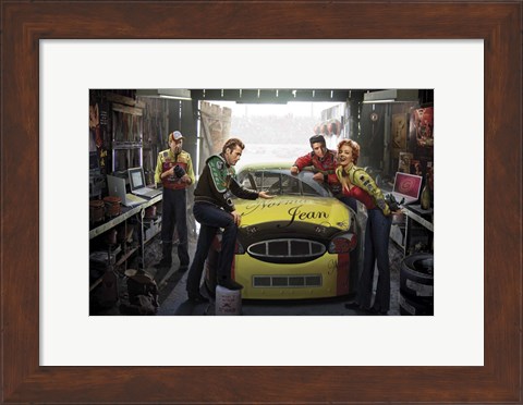 Framed Eternal Speedway Print