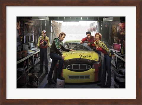Framed Eternal Speedway Print