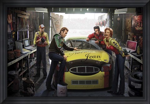 Framed Eternal Speedway Print