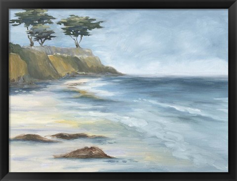 Framed Beach Cypress Print