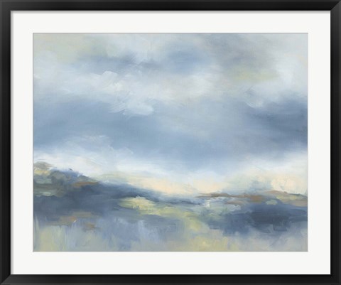 Framed Buttermilk Sky Print