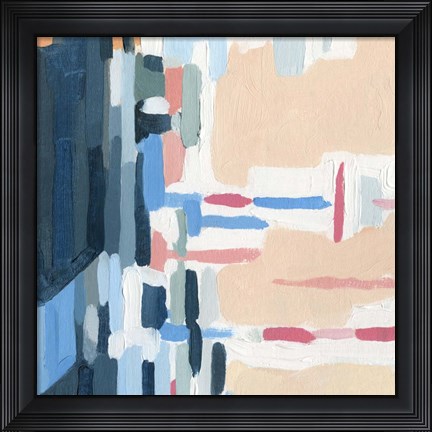 Framed Summer Abstraction I Print