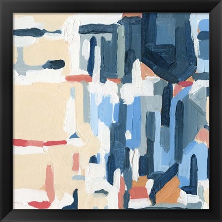 Framed Summer Abstraction II Print