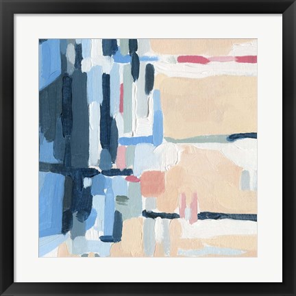 Framed Summer Abstraction III Print