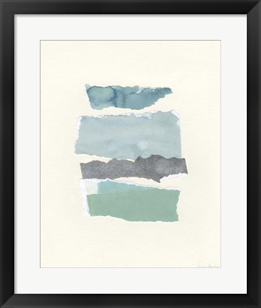 Framed Seaside Color Study II Print