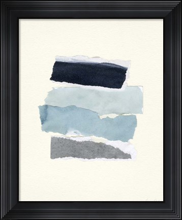 Framed Seaside Color Study III Print