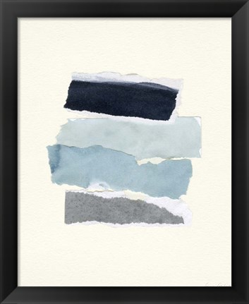 Framed Seaside Color Study III Print