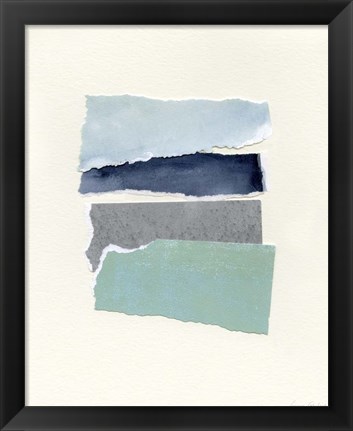 Framed Seaside Color Study IV Print