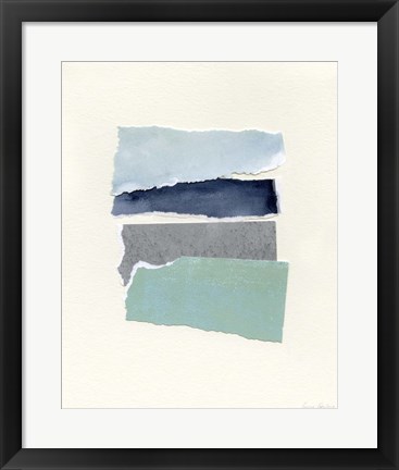 Framed Seaside Color Study IV Print