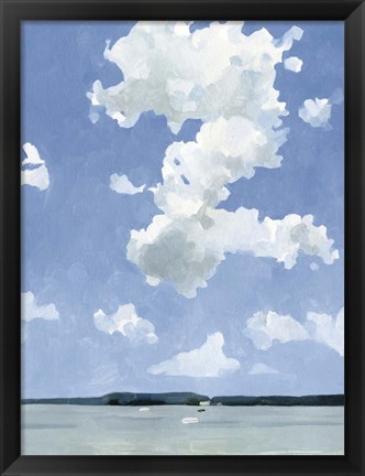 Framed July Lakeside II Print