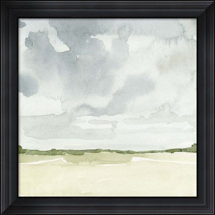 Framed Field After Rain II Print
