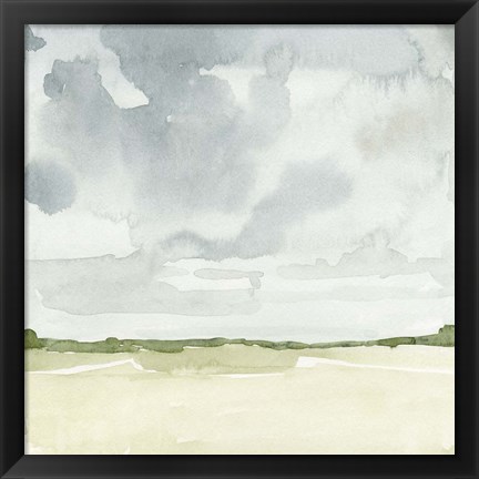 Framed Field After Rain II Print