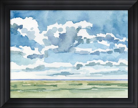 Framed Open Sky Study I Print