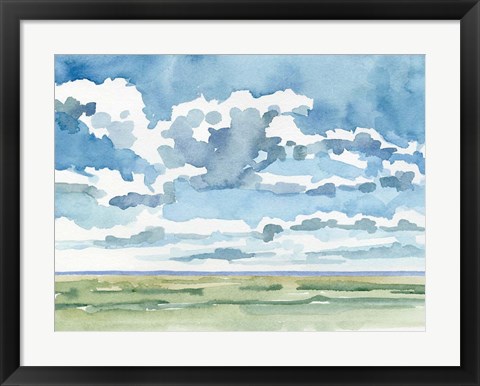 Framed Open Sky Study I Print