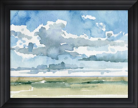 Framed Open Sky Study II Print