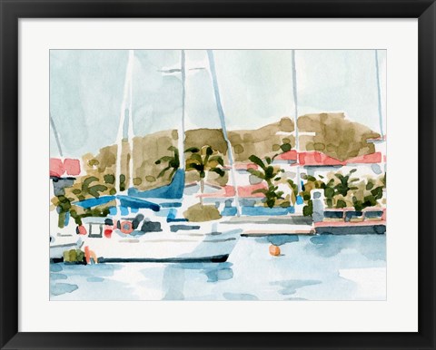 Framed Vintage Vacation II Print