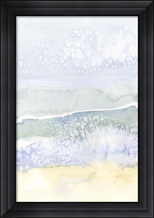 Framed Salty Seaside I Print