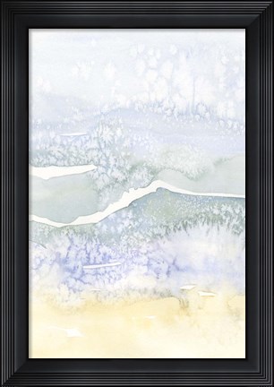 Framed Salty Seaside II Print