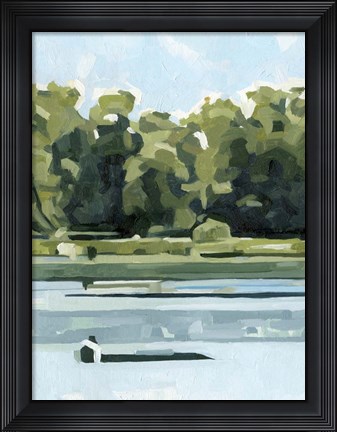 Framed River Day II Print