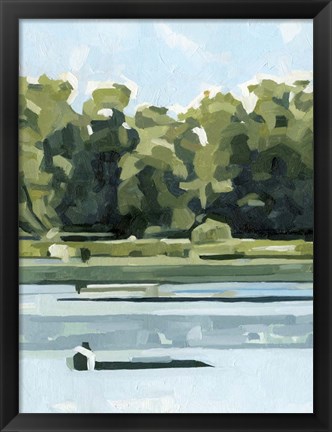 Framed River Day II Print