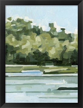 Framed River Day III Print