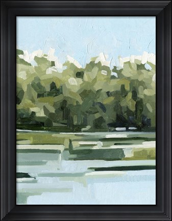 Framed River Day IV Print