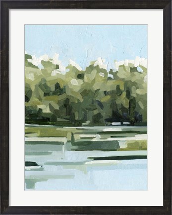 Framed River Day IV Print