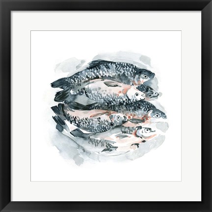 Framed Fish for Dinner I Print