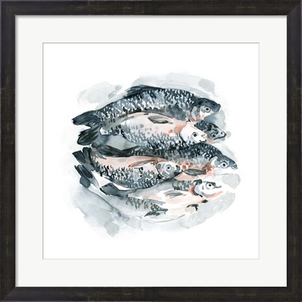 Framed Fish for Dinner I Print