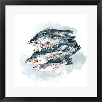 Framed Fish for Dinner II Print