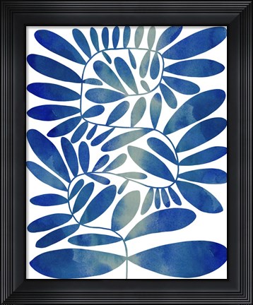 Framed Summer Sprig II Print