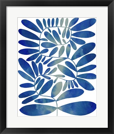 Framed Summer Sprig II Print