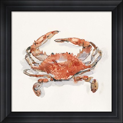 Framed Crusty Crab II Print