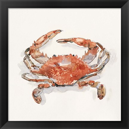 Framed Crusty Crab II Print